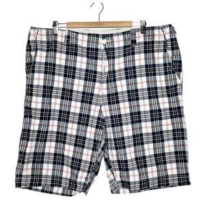 Gap Y2K Plaid Rugged Shorts Mens Size 42 Americana Patriotic Preppy Golf